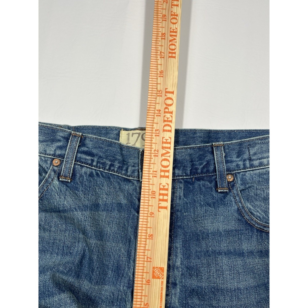1791 Supply Co Selvedge Denim Jeans Mens 38x34 Blue Button Fly Classic Leg - Picture 9 of 9